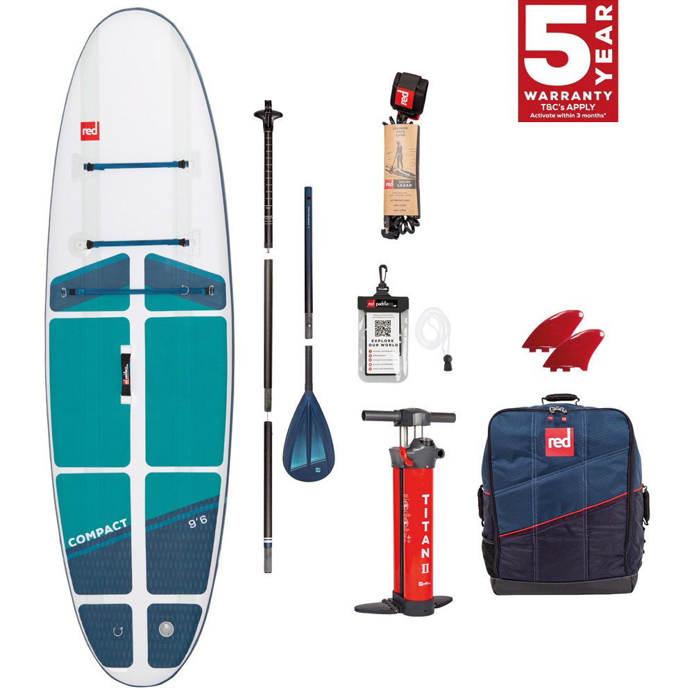 red paddle Compact 9.6 ensemble de sup gonflable foto 1