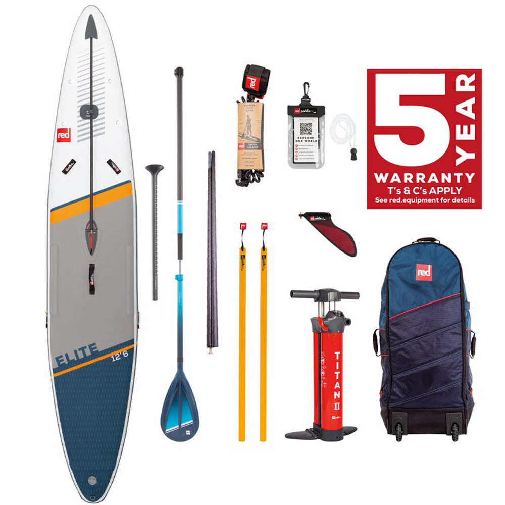 red paddle Elite 12.6 ensemble de sup gonflable foto 1
