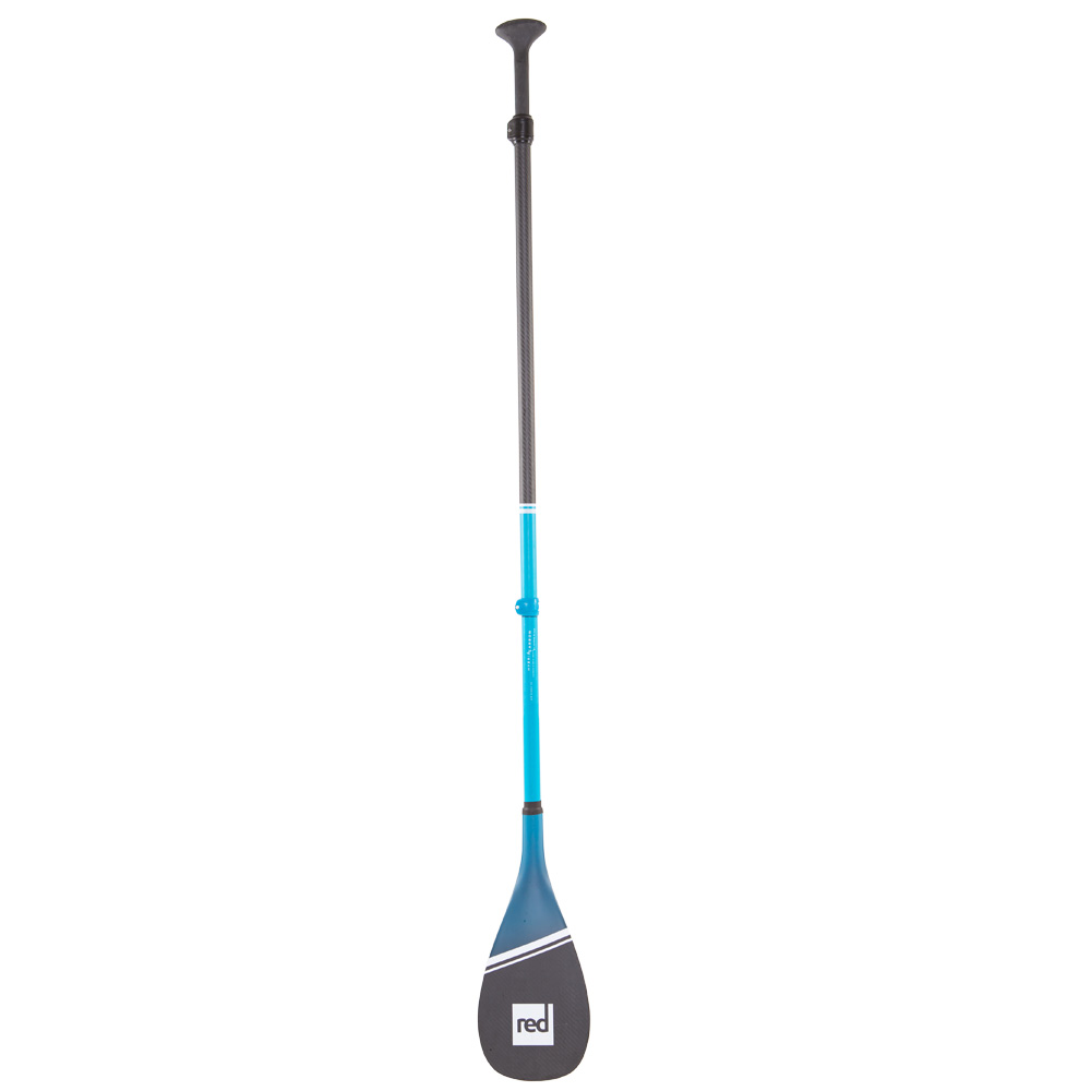 red paddle pagaie Hybrid Carbon bleue foto 1