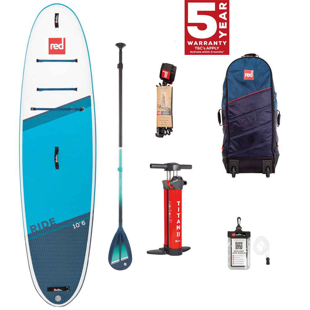 red paddle Ride CT 10.6 ensemble de sup gonflable foto 1