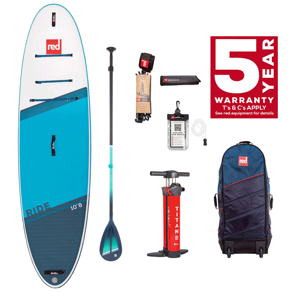 red paddle Ride CT 10.8 ensemble de sup gonflable foto 1