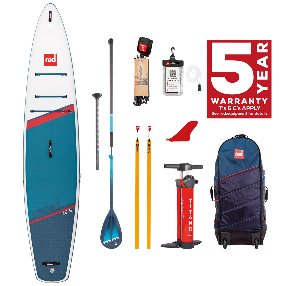 red paddle Sport HT 12.6 ensemble de sup gonflable foto 1