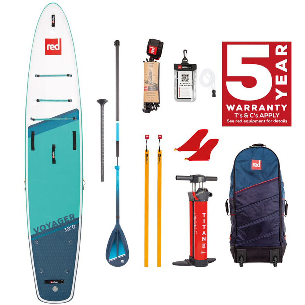 red paddle Voyager HT 12.0 ensemble de sup gonflable foto 1