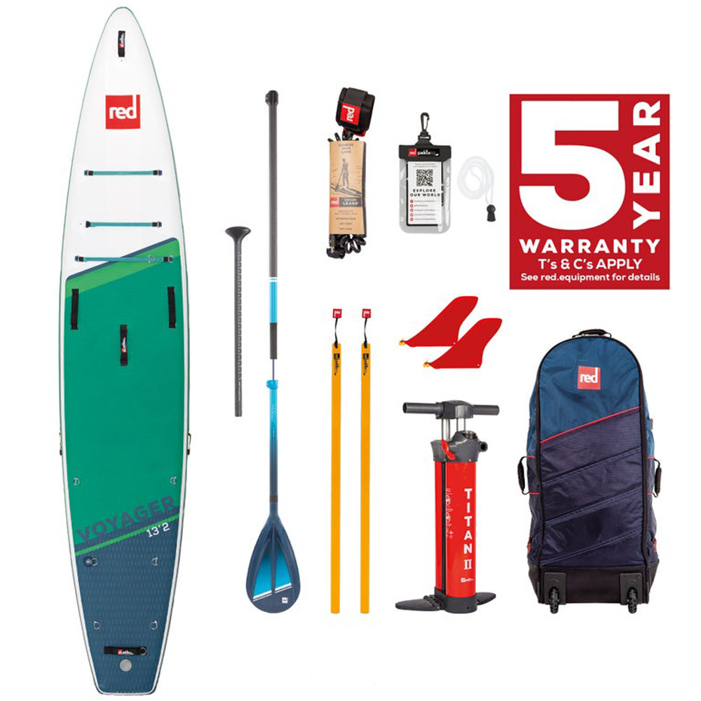 red paddle Voyager Plus HT 13.2 ensemble de sup gonflable foto 1