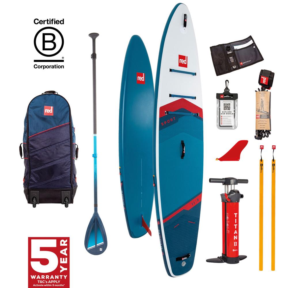 Sport HT 11.3 ensemble de sup gonflable bleu