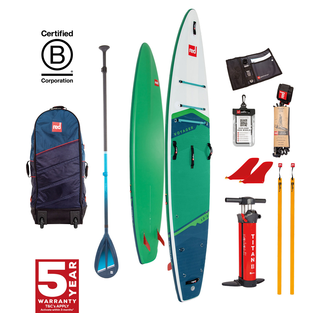 Voyager HT 13.2 ensemble de sup gonflable vert