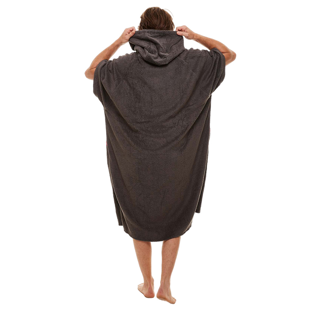 red paddle Luxury poncho gris 2