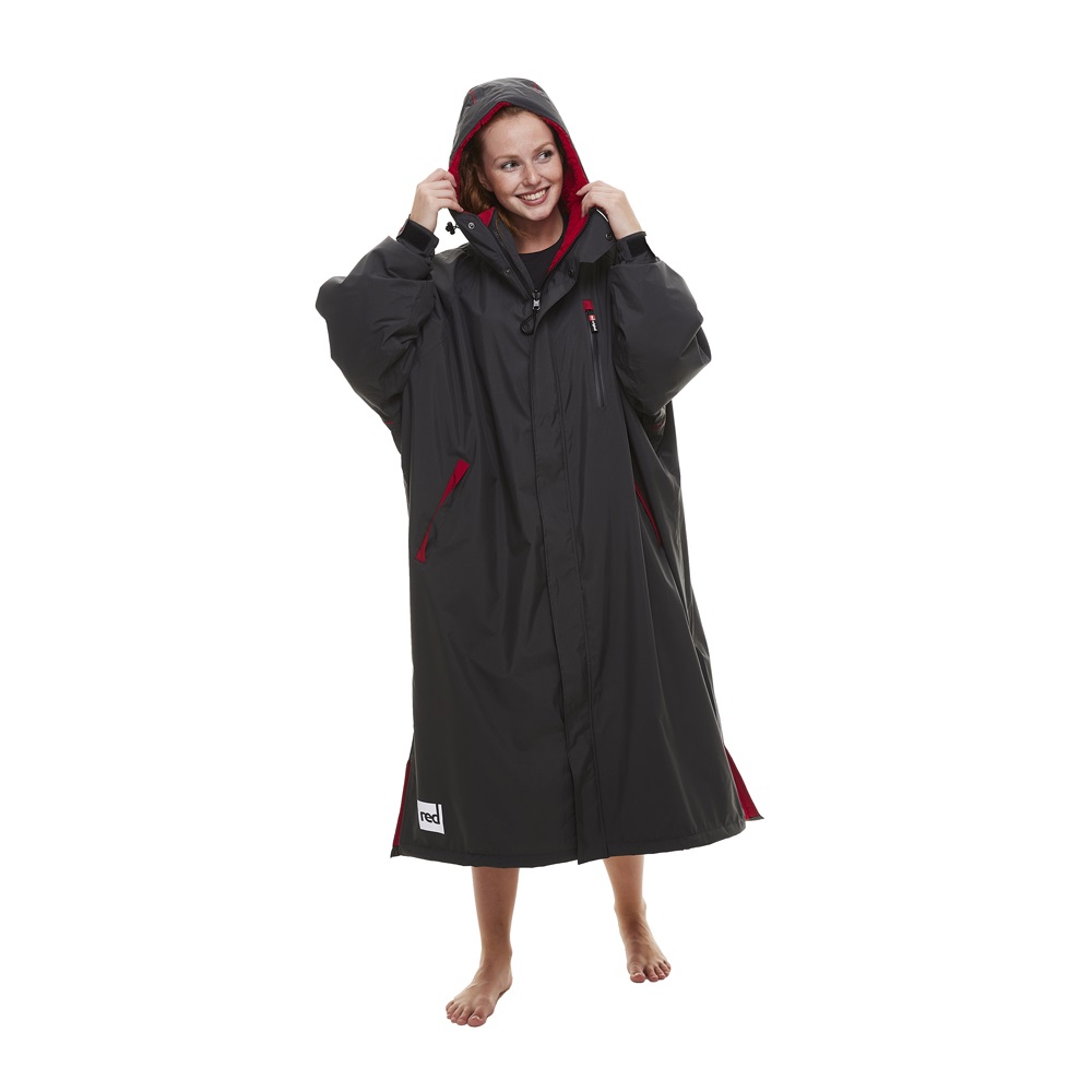 red paddle Pro Change poncho  à manche longues unisexe noir foto 1