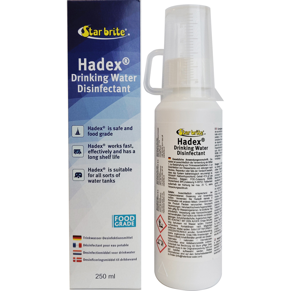 hadex désinfectant eau potable 250 ml