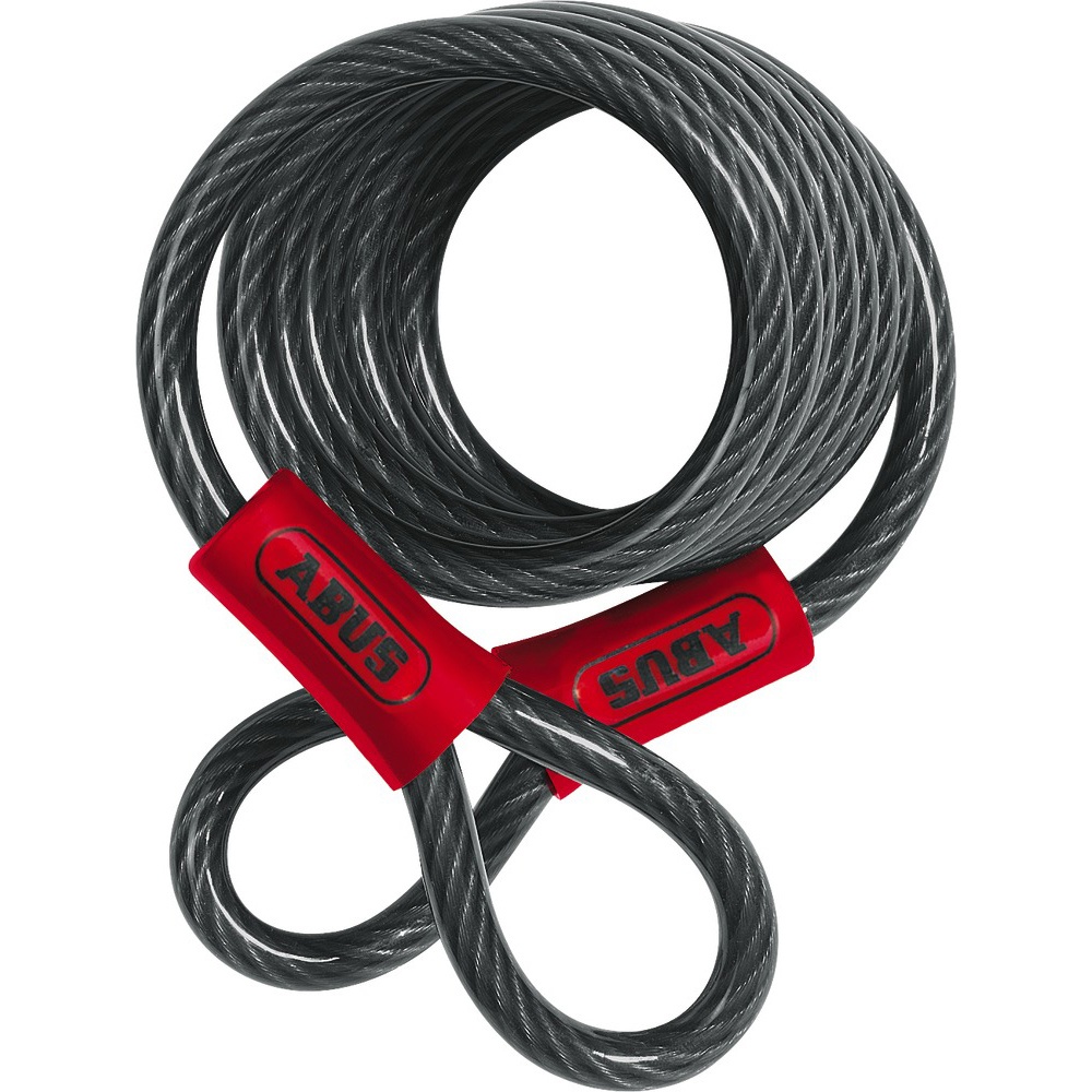 Abus câble spirale 185 cm 8mm 2