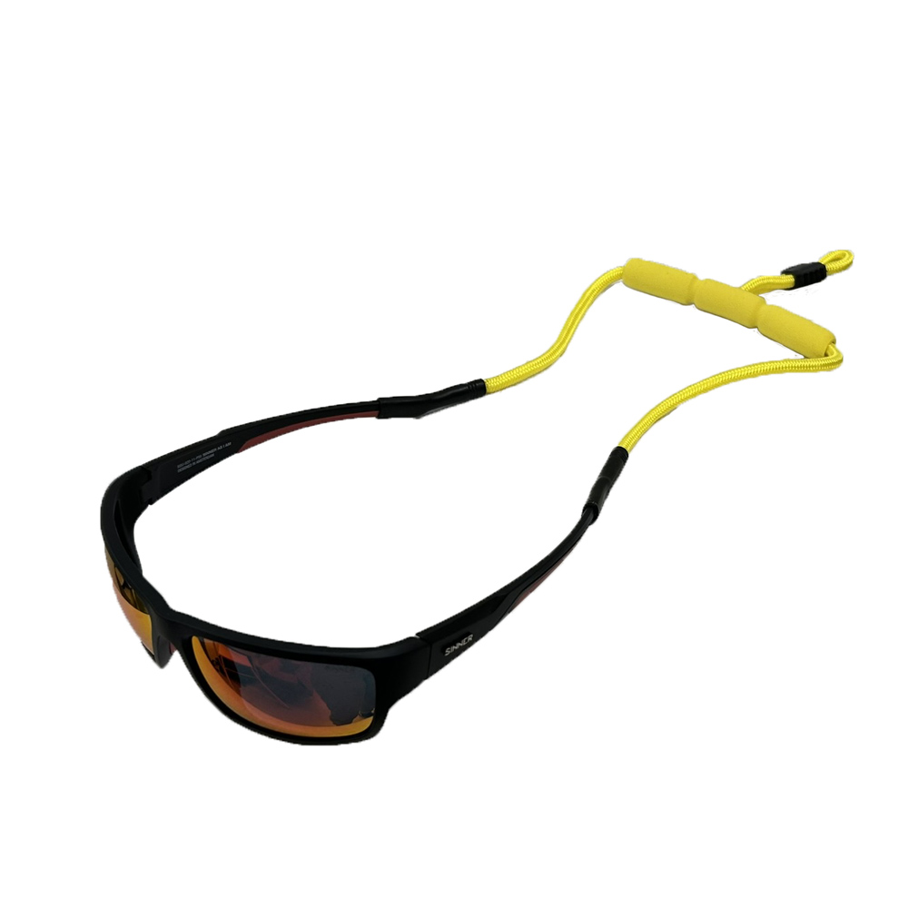 Seavado cordon de lunettes de soleil flottant jaune 4