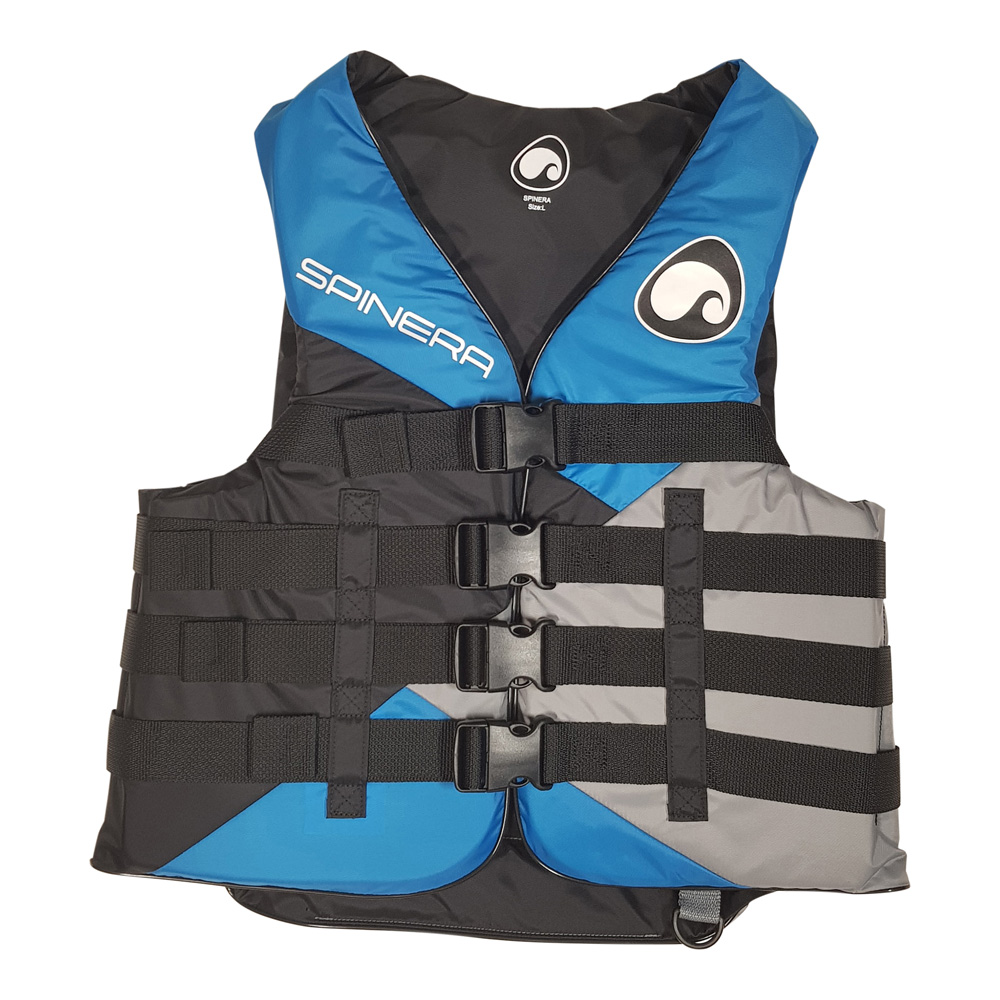 Deluxe Nylon gilet de sauvetage 50N unisexe bleu