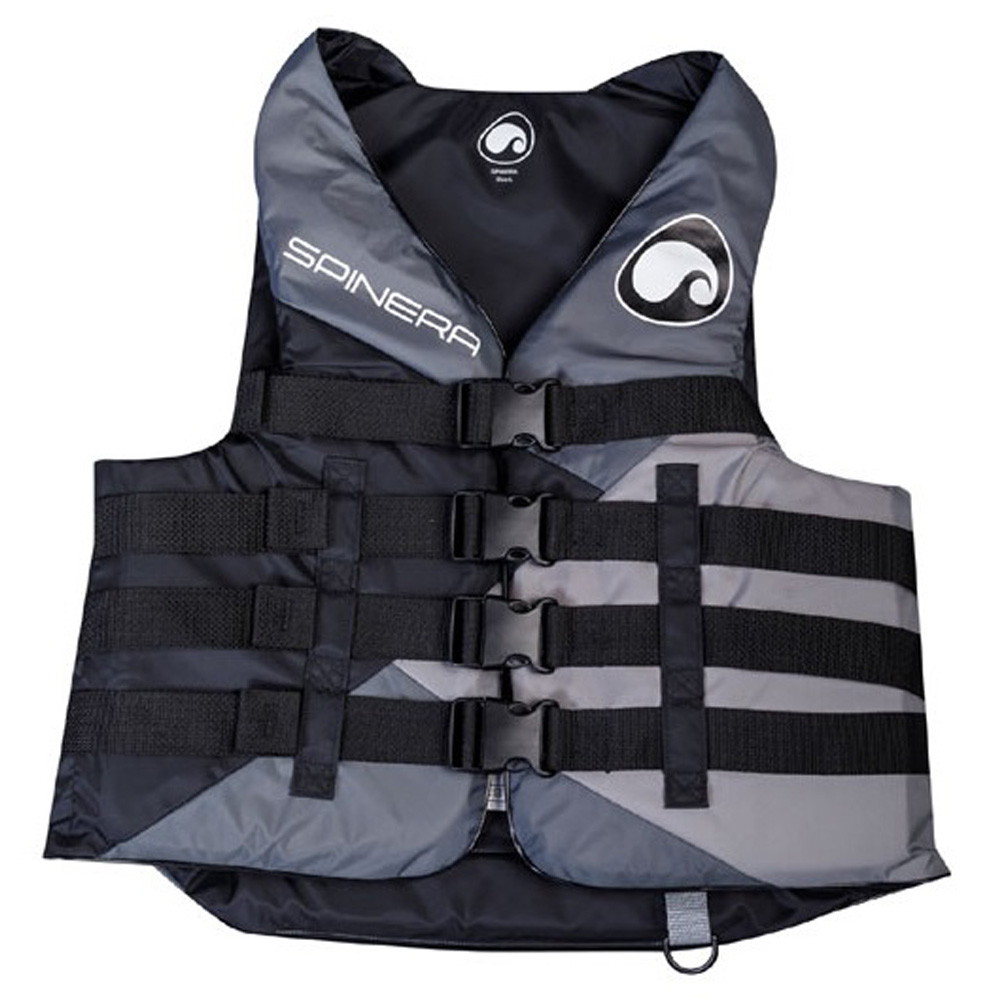 Deluxe Nylon gilet de sauvetage 50N unisexe gris