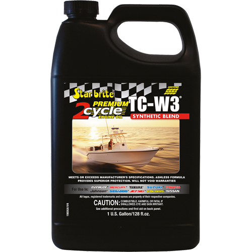 Starbrite huile moteur 2 temps premium tc w3 3800 ml foto 1