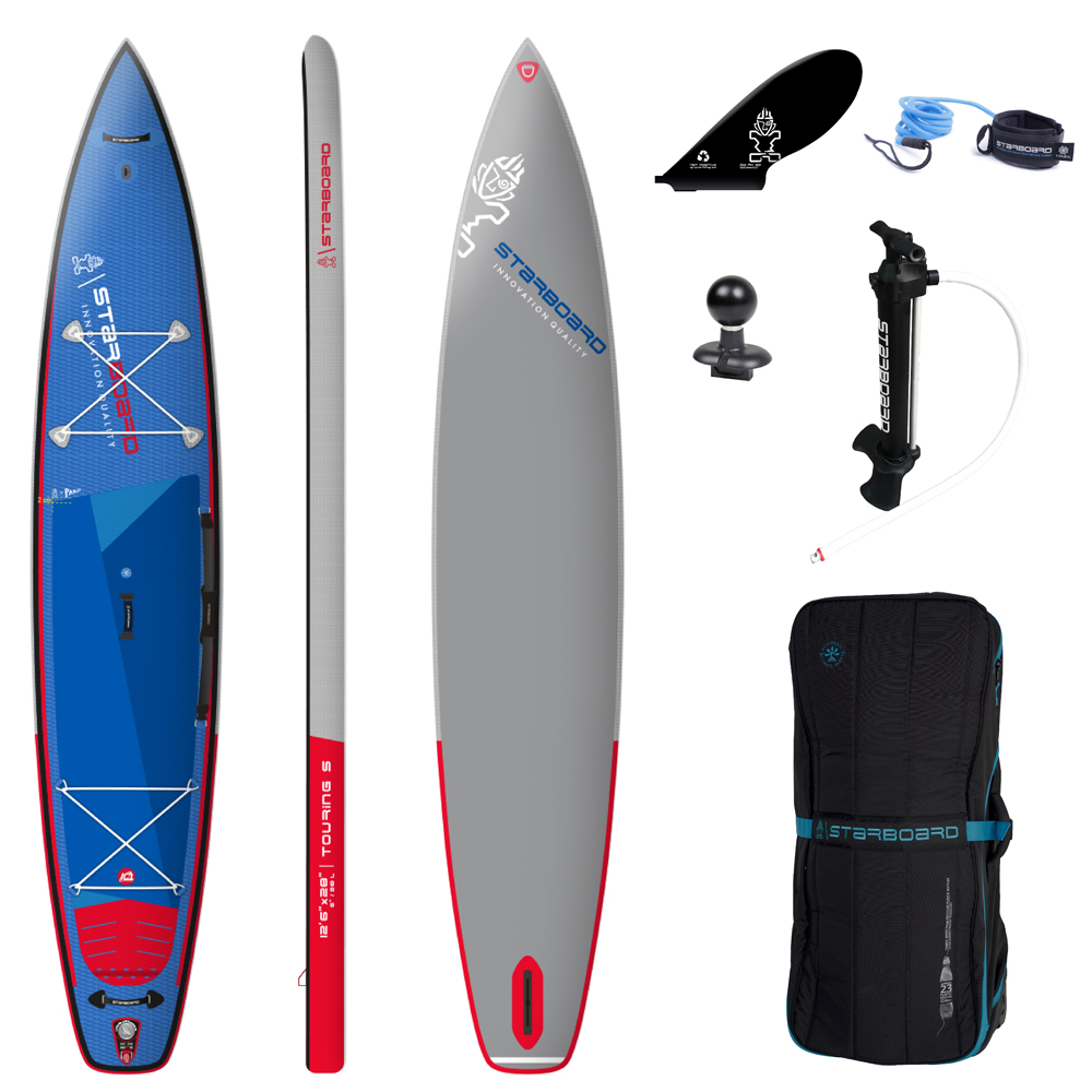 Starboard Touring 12.6 s deluxe single chamber ensemble sup gonflable foto 1