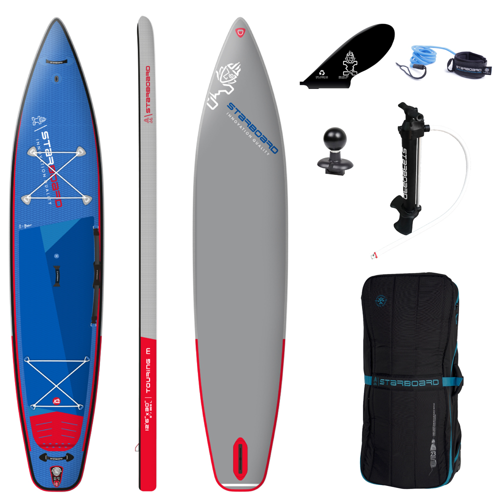 Starboard Touring 12.6 m deluxe single chamber ensemble sup gonflable foto 1