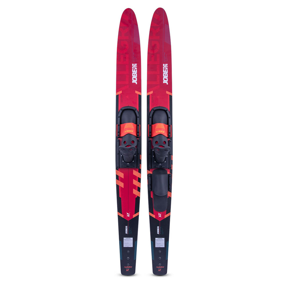 Skis nautiques Allegre rouges