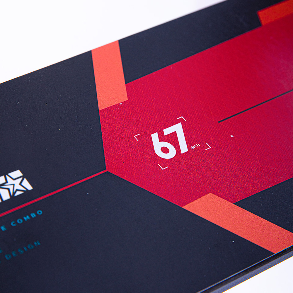 Skis nautiques Allegre rouges