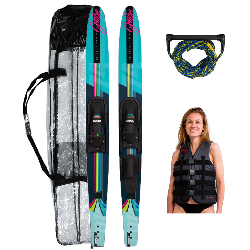 Jobe Allegre Combo skis nautiques 50 ans pack de luxe 67 inch