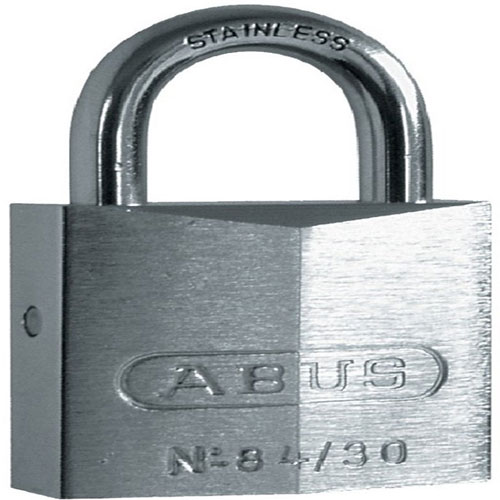 Abus cadenas avec boîtier en laiton et anse en acier 30 mm foto 1