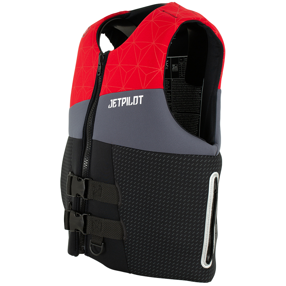 Jetpilot Cause gilet de sauvetage 50N néoprène homme rouge foto 1