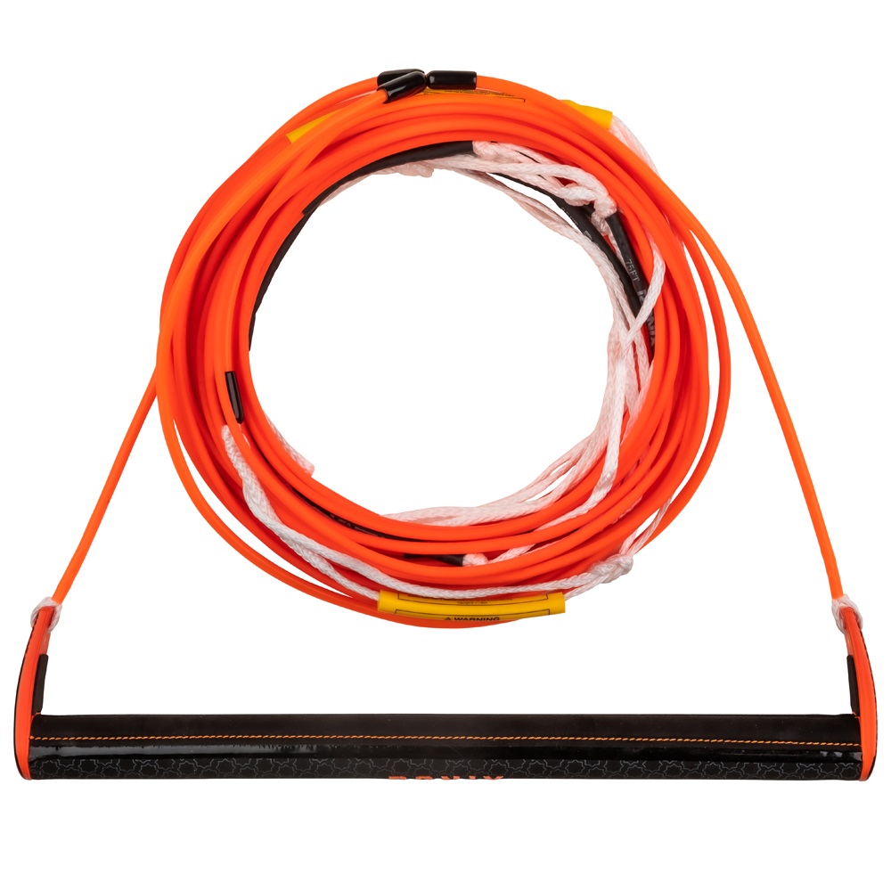 Combo 6.0 corde et palonnier de wakeboard rouge