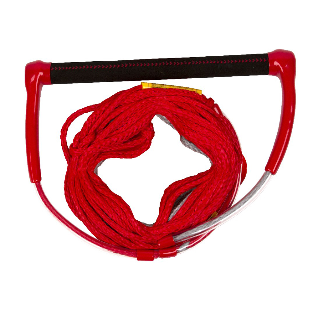 Combo 2.0 w/65ft. PE corde de wakeboard rouge