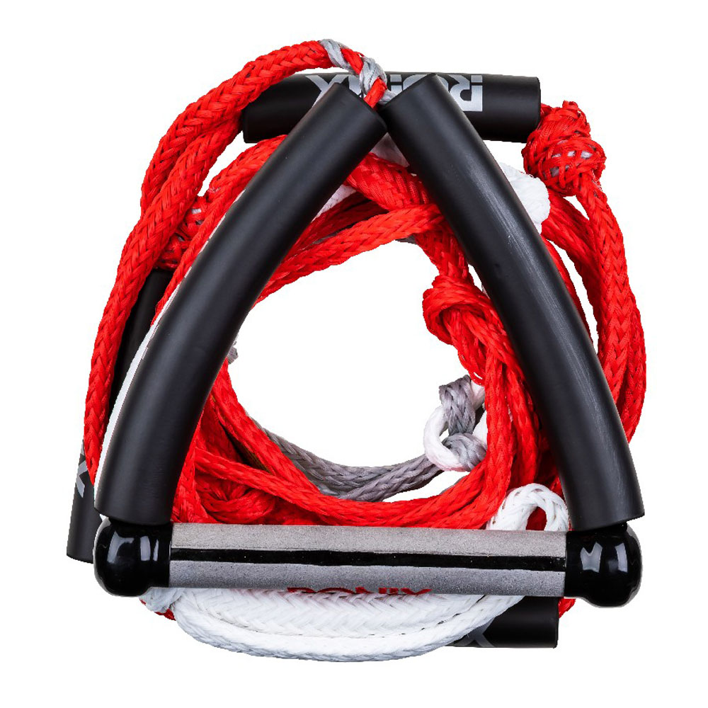 Ronix Bungee w/10'' palonnier w/25ft corde de wakesurf rouge 2