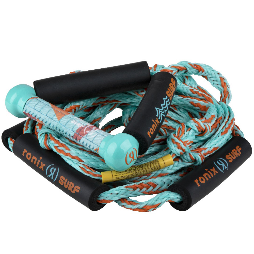 Kids Surf Rope palonnier 8'' et corde de wakesurf enfant menthe
