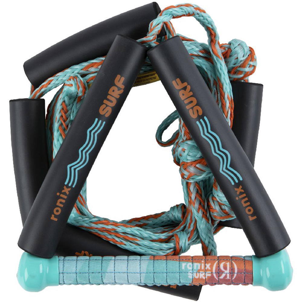 Kids Surf Rope palonnier 8'' et corde de wakesurf enfant menthe