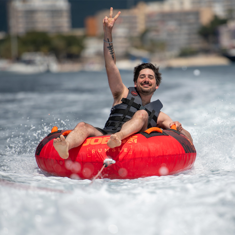 Jobe Rumble funtube 1 personne rouge 4