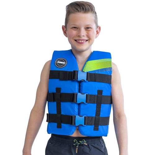 Jobe Nylon gilet de nage enfant bleu foto 1
