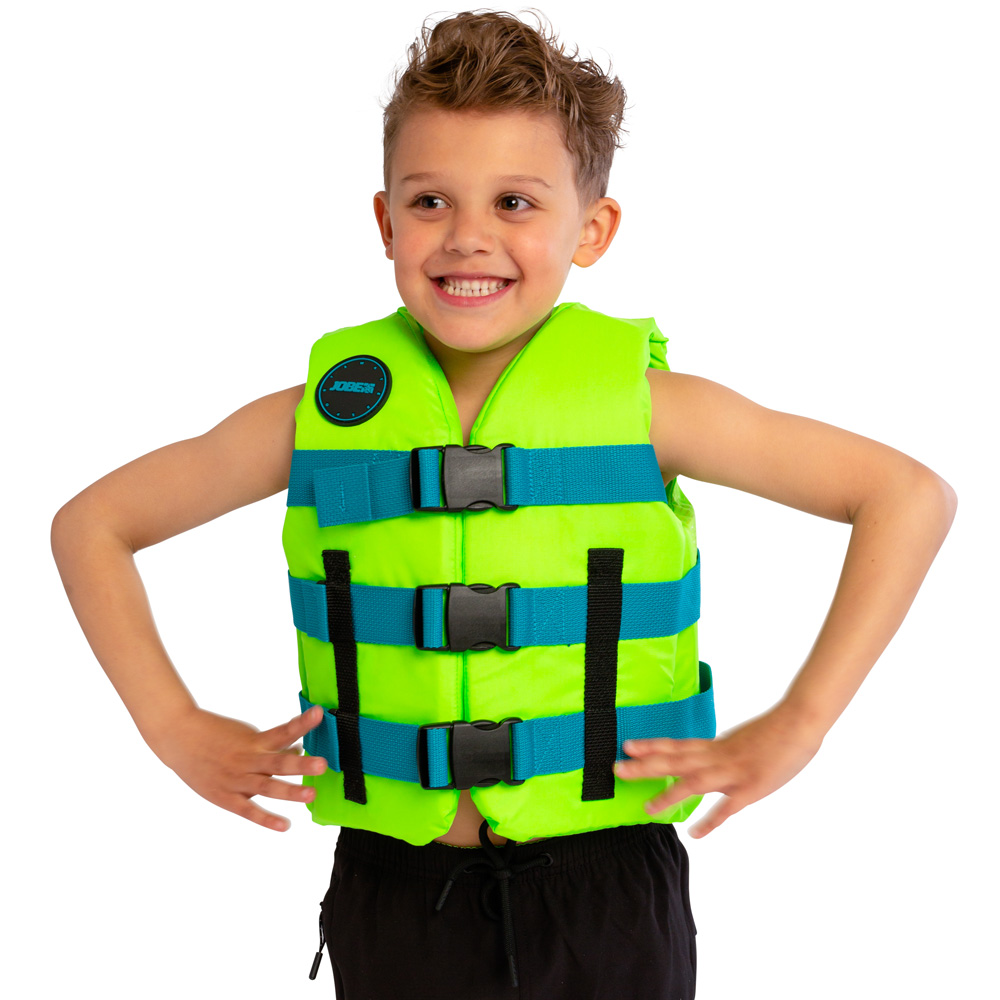 Nylon gilet de sauvetage 50N enfant vert citron
