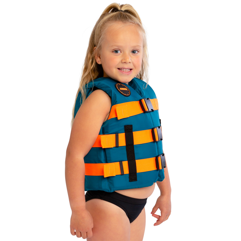 Nylon gilet de sauvetage 50N enfant teal
