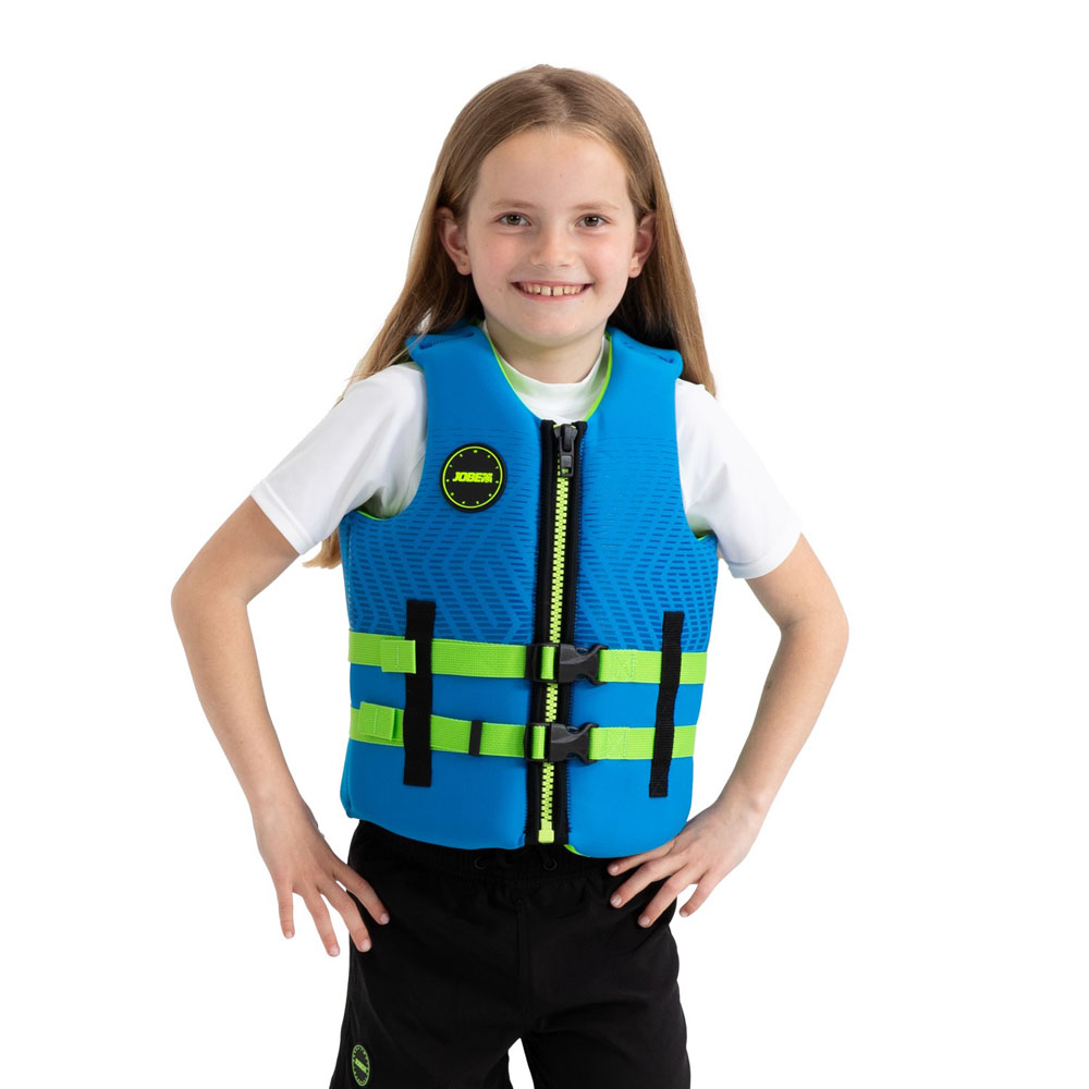 Jobe Neoprene gilet de sauvetage enfant bleu foto 1
