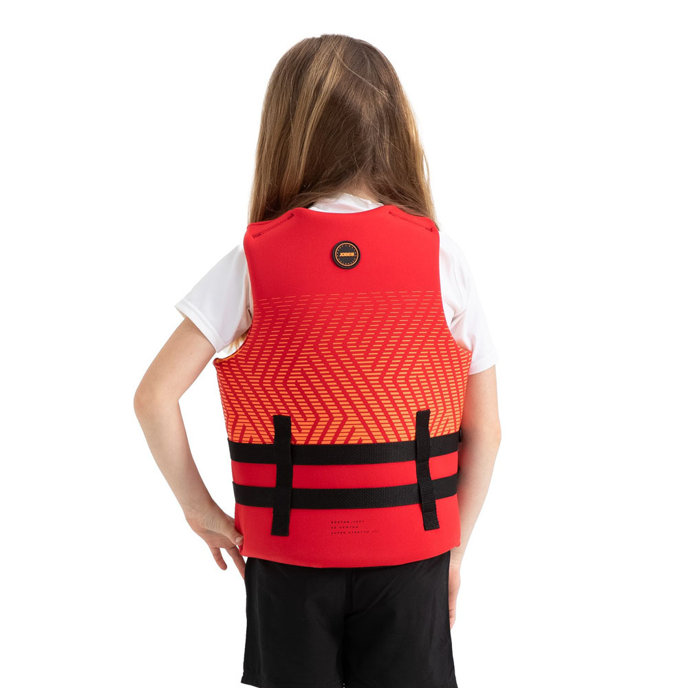 Neoprene gilet de sauvetage enfant rouge