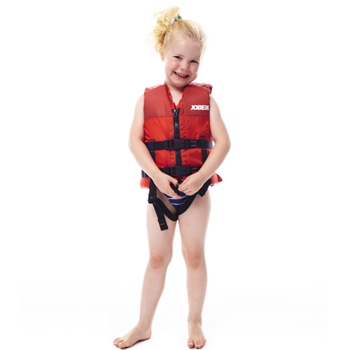 scribble enfant gilet de sauvetage 50N rouge
