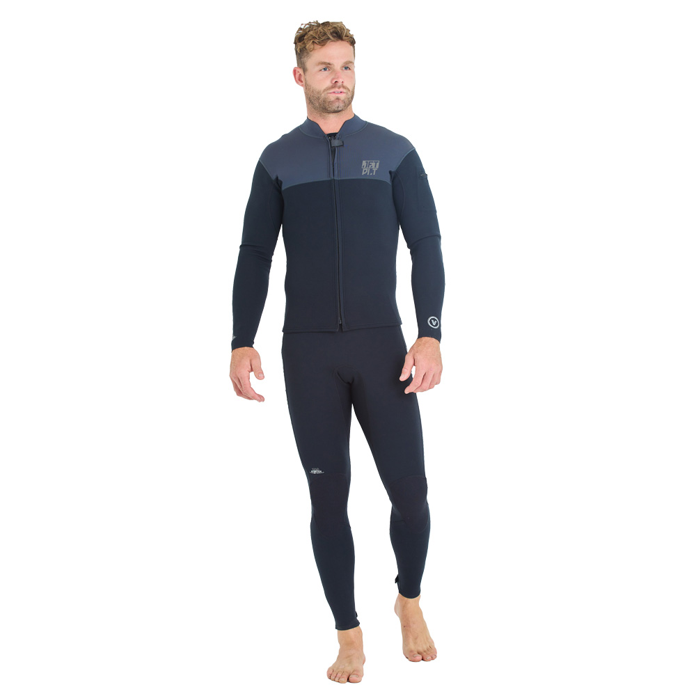 Jetpilot Jetpilot Venture long john et veste homme noir 3