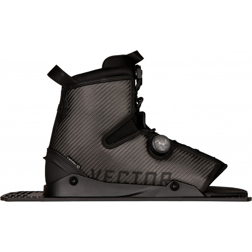 Carbitex Vector BOA chausse de ski slalom arrière feather frame
