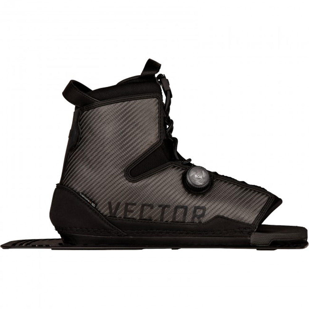 Carbitex Vector BOA chausse de ski slalom arrière en aluminium