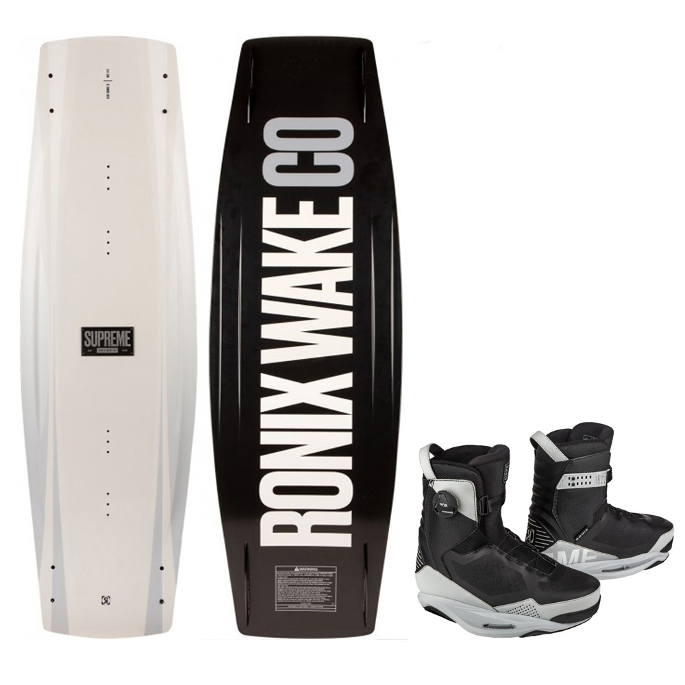 Supreme 137 cm ensemble de wakeboard avec chausses Supreme BOA
