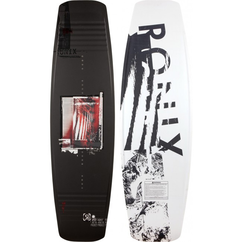 Ronix Kinetik 144 cm ensemble de wakeboard avec chausses Parks 2
