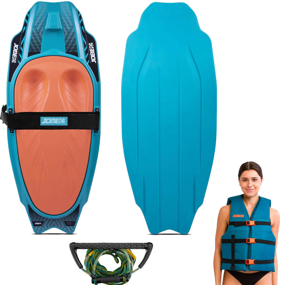 Jobe Slash ensemble de kneeboard teal foto 1