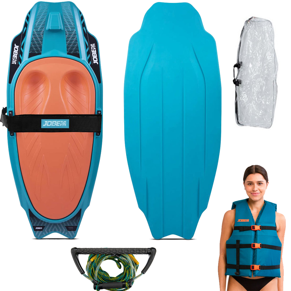 Jobe Slash ensemble de kneeboard teal bleu foto 1