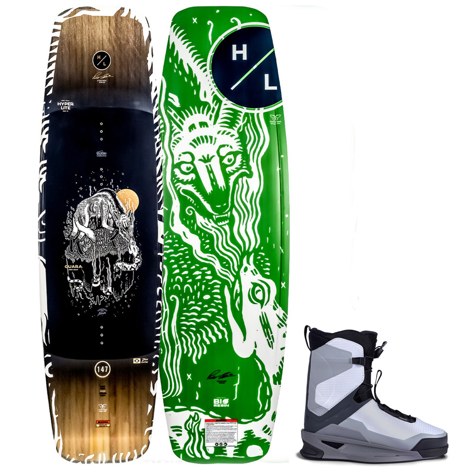 Guara wakeboard 147 cm avec chausses Zero2