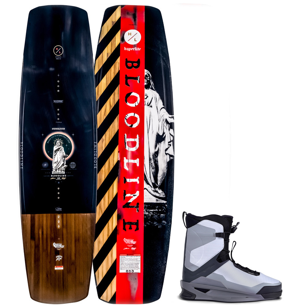 Bloodline wakeboard 151 cm avec chausses Zero2