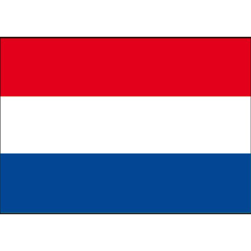 drapeau néerlandais bleu foncé classique 30x45