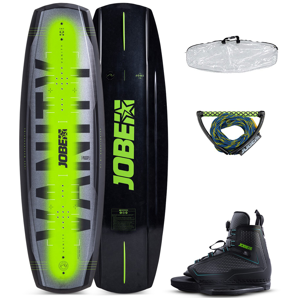 Vanity 141 cm ensemble de wakeboard avec chausses Maze