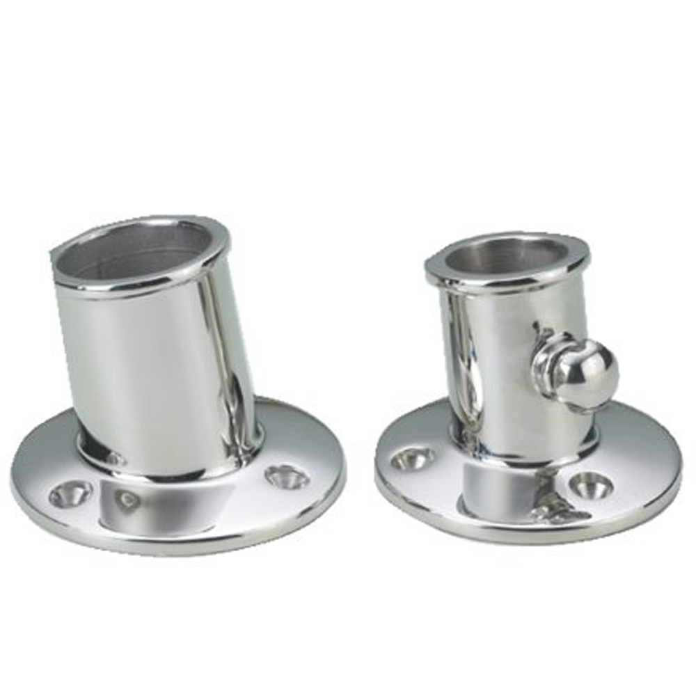 support de mât en acier inoxydable 25mm