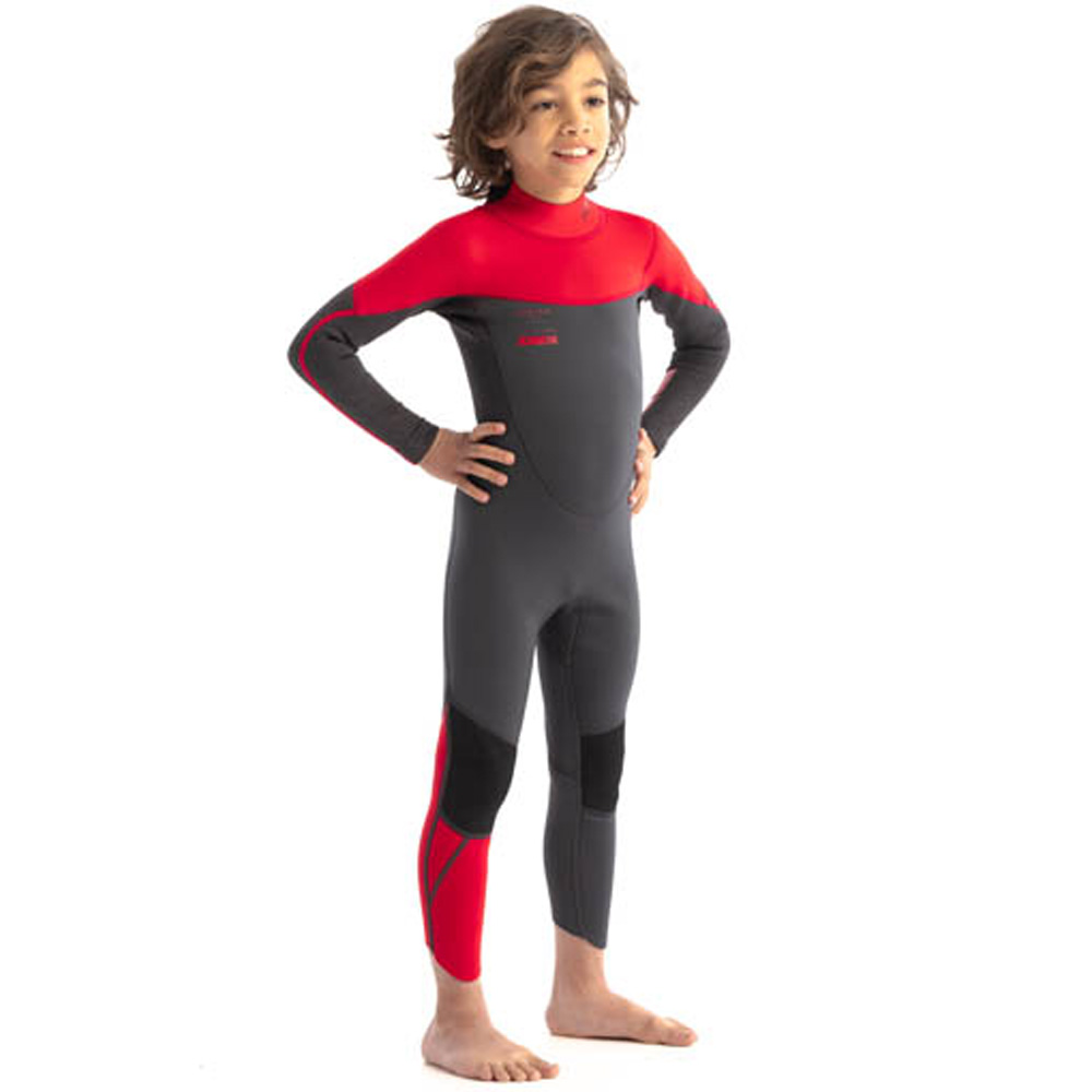Jobe Boston 3/2mm combinaison enfant rouge 2
